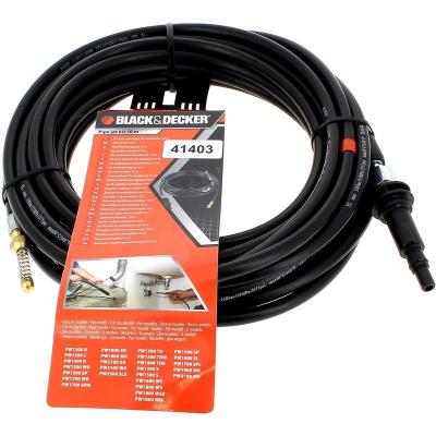 BLACK+DECKER Deboucheur canalisations 10m pour Nettoyeur haute pression Black & decker