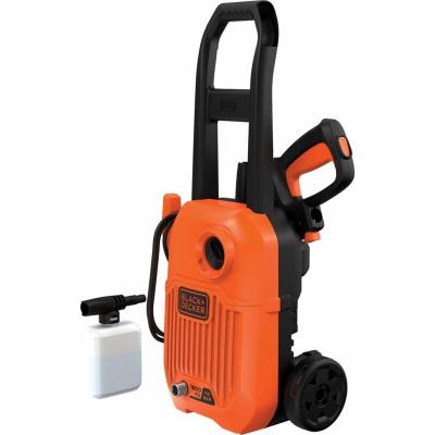 BLACK+DECKER Nettoyeur Haute Pression avec c&acirc;ble 1300 W 110 bar/1600 psi avec Roues et poign&eacute;e Longue