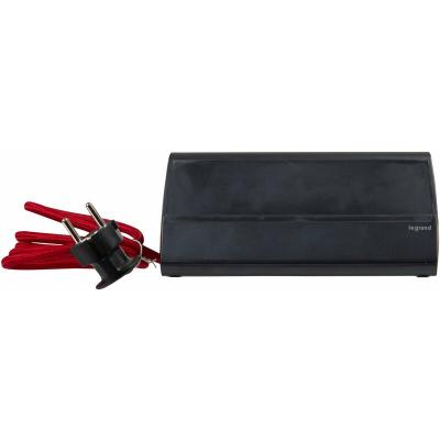 LEGRAND Support tablette fb 3x2pt 2usb 15m noir