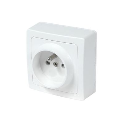 DEBFLEX Prise en saillie blok prise 2p+t blok blanc 1 pi&egrave;ce(s) - 