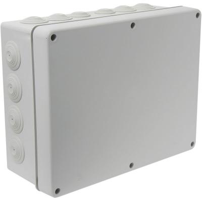 DEBFLEX Boite &eacute;tanche carr&eacute;e IP55 dim.310x240x120mm 20 entr&eacute;es 