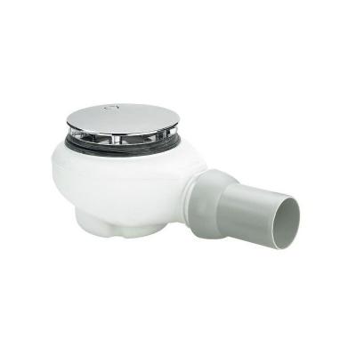 VILLEROY & BOCH Villeroy&boch - Bonde Tempoplex Plus 90mm avec cache , Chrom&eacute;