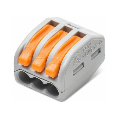 WAGO - Bornes de connexion automatique S222 3 entr&eacute;es par 50