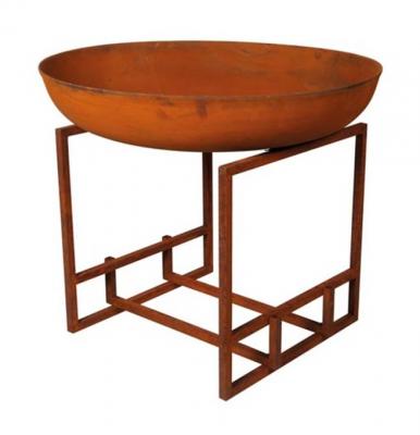 PEREL  BB640 Brasero Aspect rouille Diam&egrave;tre 75 cm