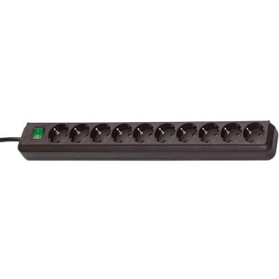 BRENNENSTUHL  Eco-line Power Strip 10 Plugs Noir