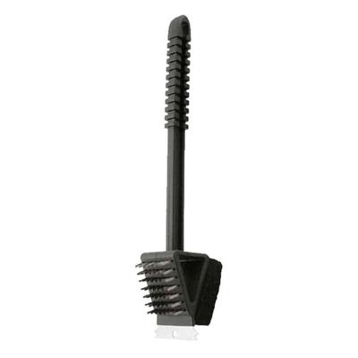 TRESICE Divers - Brosse &agrave; barbecue 3 en 1 - Noire - 37 cm