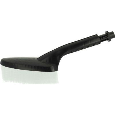  vhbw brosse de lavage compatible avec K&auml;rcher K 3.65 MD T 250, K 3.68 MD, K 3.800 eco!ogic nettoyeur haute pression - 34x10 cm, noir / blanc 