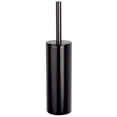 SPIRELLA  Brosse Wc avec support Acier Inox NYO Noir Titan