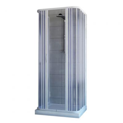 IDRALITE Box doccia Ariete 3 lati 80x80x80 cm apertura centrale