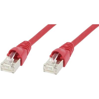 TELEGARTNER C&acirc;ble de raccordement r&eacute;seau informatique RJ45 L00001A0086 CAT 6a S/FTP rouge 2.00 m