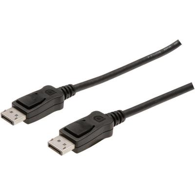 DIGITUS  AK-340103-050-S c&acirc;ble DisplayPort 5 m Noir AK-340103-050-S
