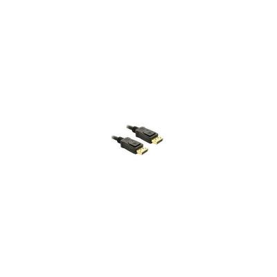 DELOCK  Cable Displayport m/m 2m Noir - Neuf