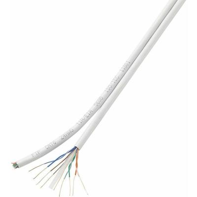 TRU COMPONENTS C&acirc;ble r&eacute;seau CAT 6 U/UTP CAT 6/CCA 1567359 8 x 2 x 0.196 mm&sup2; blanc 100 m