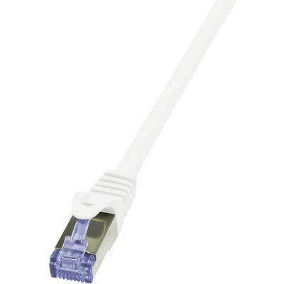 LOGILINK  PrimeLine C&acirc;ble r&eacute;seau Cat6A S/FTP AWG26 PIMF LSZH 30 m Blanc