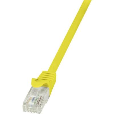 LOGILINK  cordon de raccordement - 50 cm - jaune gmbh cp1027u