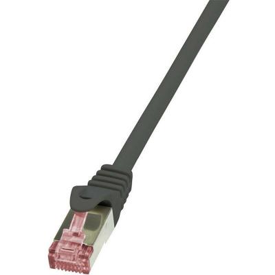 LOGILINK  PrimeLine C&acirc;ble r&eacute;seau Cat6 S/FTP AWG27 PIMF LSZH 10 m Noir