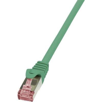 LOGILINK  PrimeLine C&acirc;ble r&eacute;seau Cat6 S/FTP AWG27 PIMF LSZH 7,50 m Vert