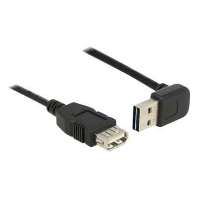 DELOCK  1m, USB 2.0-A - USB 2.0-A c&acirc;ble USB USB A Noir - Neuf