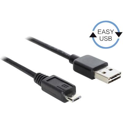 DELOCK  83369 C&acirc;ble USB - 5 m - Noir