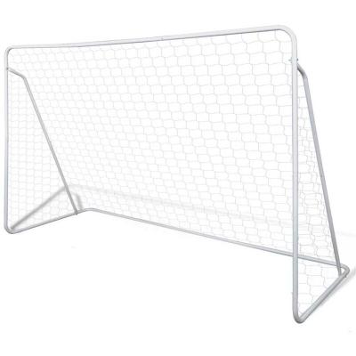 VIDAXL  - Cage de but de football 240 x 90 x 150 cm Acier Blanc