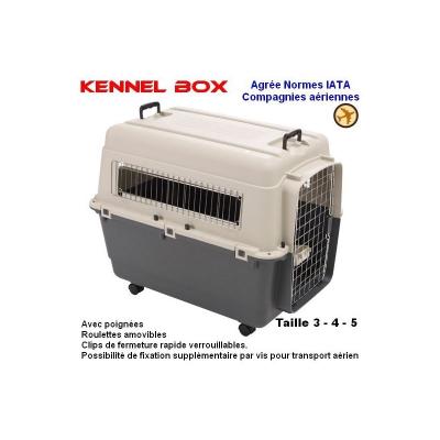 MORIN Cage de transport Kennel Box pour chien ou chat (Mod&egrave;le avion)