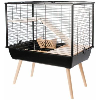 ZOLUX  Cage Neo Muki Grand Rongeur L 77.5 X P 47.5 X H 87.5 Cm Noire