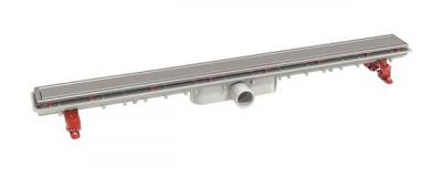 NICOLL Caniveau De Douche Docia  Faible Hauteur Avec Grille - 50X990Mm