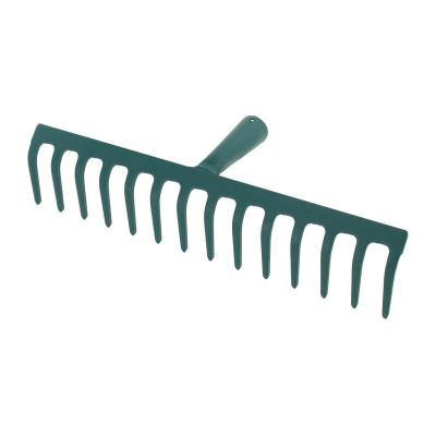 CAP VERT  R&acirc;teau de jardin soud&eacute; sans manche Capvert - 14 dents courb&eacute;es