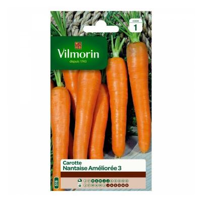 VILMORIN Graines de Carotte Nantaise am&eacute;lior&eacute;e 3
