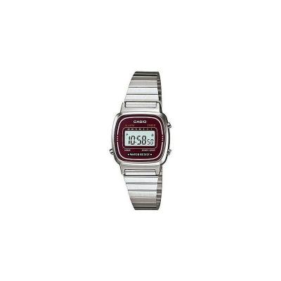 CASIO  Montre Femme Digitale avec Bracelet en M&eacute;tal &ndash; LA-670WA-4