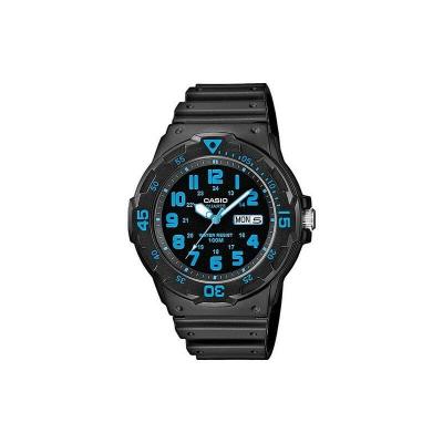 CASIO  Hommes Analogique Quartz Montre avec Bracelet en R&eacute;sine MRW-200H-2