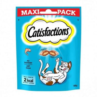 CATISFACTIONS  friandise au saumon pour chat 4 x 180g