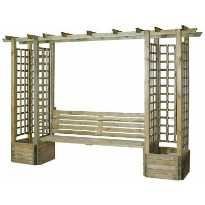 CEMONJARDIN Arche de jardin Lavande droite