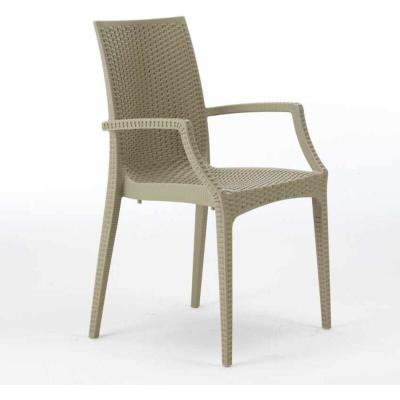GRAND SOLEIL Chaises de jardin fauteuil accoudoirs ba