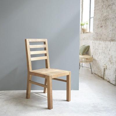 CARGO Chaise en teck recycl&eacute; massif