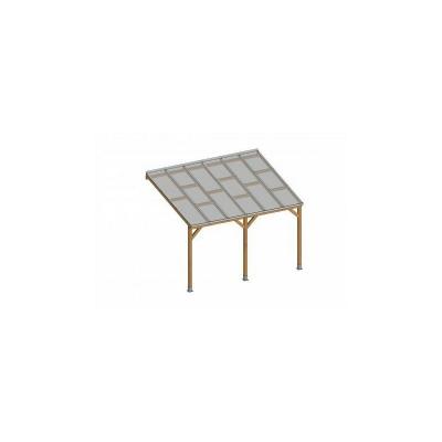 HTTPS: OUTIROR.COM IMG P 9 2 3 5 9235.JPG Toit terrasse bois 3x3,7 m avec toit 