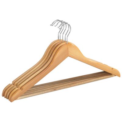 WENKO Cintre Eco lot de 5 pi&egrave;ces naturel