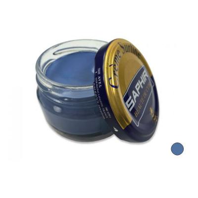 AVEL LOUIS XIII Cirage Cr&egrave;me Surfine Pommadier SAPHIR, 50 ml BLEU JEAN