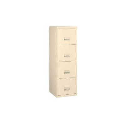 Classeur monobloc 4 tiroirs - beige - beige - 