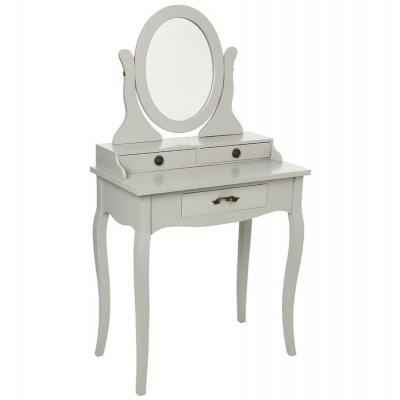 Coiffeuse 3 tiroirs chrysa charme - atmosphera