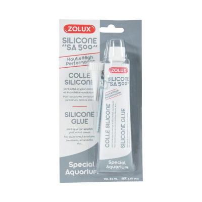 ZOLUX  Colle Silicone Transparent pour Aquarium 80 ml