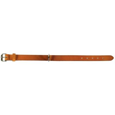 ZOLUX Collier cuir double 65 cm nat pour chien 