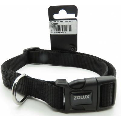 ZOLUX Collier nylon chien 40 50cm noir 