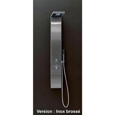 KINEDO Colonne de douche aquastyle - Finition : Inox bross&eacute;