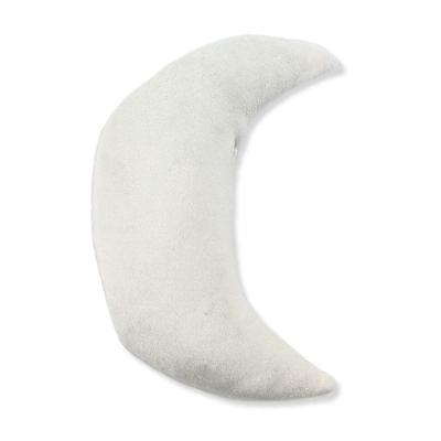 Comete - Coussin extra-doux en forme de lune rose 30x45