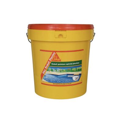 SIKA Compl&eacute;ment d'imperm&eacute;abilisation pour piscine  Enduit Piscine - Blanc &eacute;cume - Kit 18,48kg