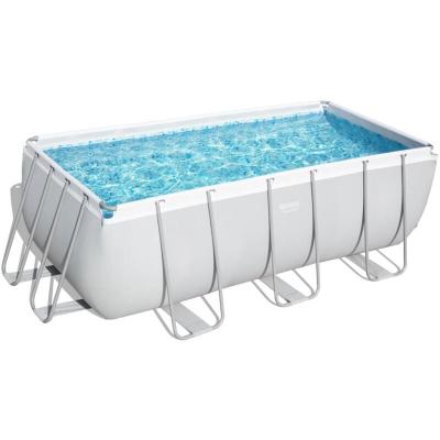 CONCEPT USINE Piscine hors sol rectangulaire 4,12x2,01x1,22 m HAWI 