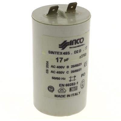  Condensateur 17&micro;f 450v pour Nettoyeur haute pression Delta jet