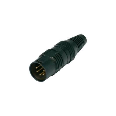 HICON  Fiche XLR 5 broches HI-X5CM-G - Connecteurs XLR 5 pole
