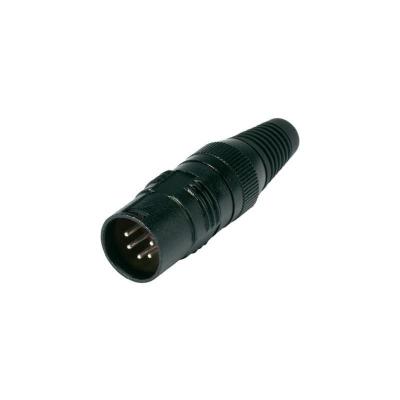HICON XLR m&acirc;le, droit HI-X5CM-M Nombre de p&ocirc;les (num): 5 noir 